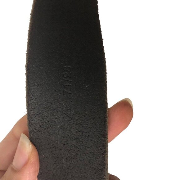 Sold Vintage Diesel Leather Punk Rock Mohawk Grunge Belt - Picture 5 of 8